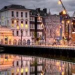 Cork city skyline