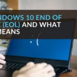 Windows 10 EOL Banner